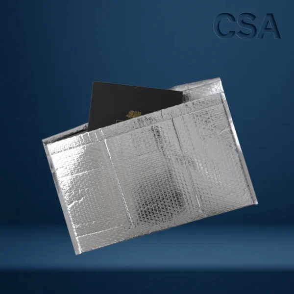 Şilte metalizeli balonlu torba ile katalog paketleme – CSA Ambalaj